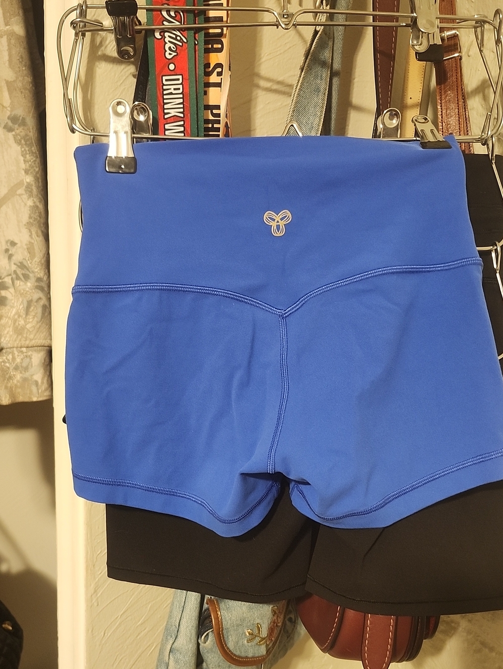 Aritzia 3 Inch Jazz Blue Bike Shorts